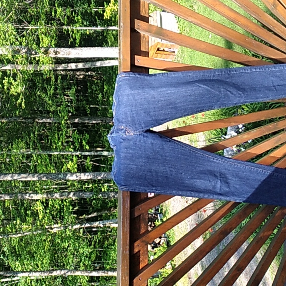H&M Slim Straight Jeans Denim Blue Sz 31 UniSex EPLC - Picture 4 of 15